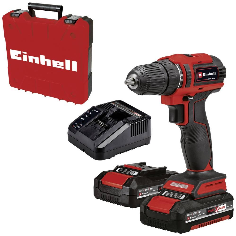 Einhell TE-CD 18/40 Li BL (2x2,0Ah) Power X-Change 4513995 Akku-