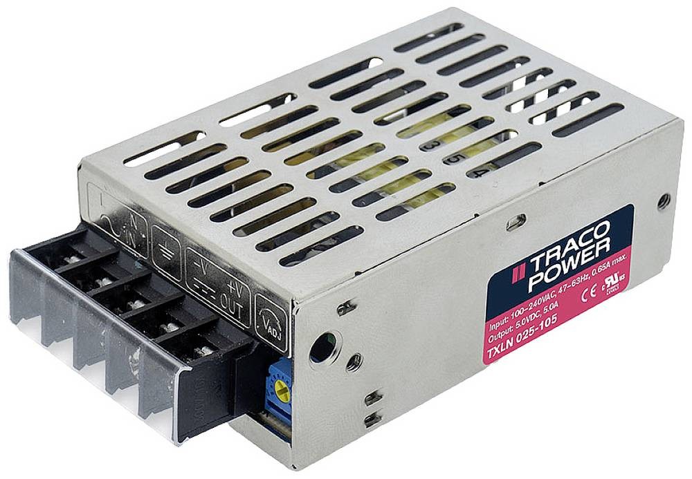 TracoPower TXLN 025-112 AC/DC-Netzteilbaustein, geschlossen 12 V/DC 2.