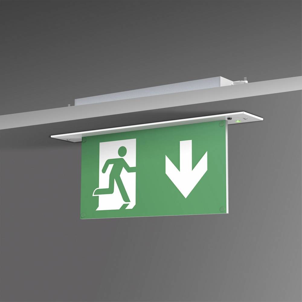 B-Safety BR 554 030 Fluchtweg-Notbeleuchtung Deckeneinbaumontage