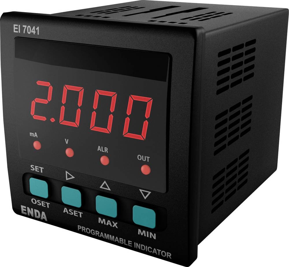 Enda EI7041-SM-2R-12 Digitales Einbaumessgerät
