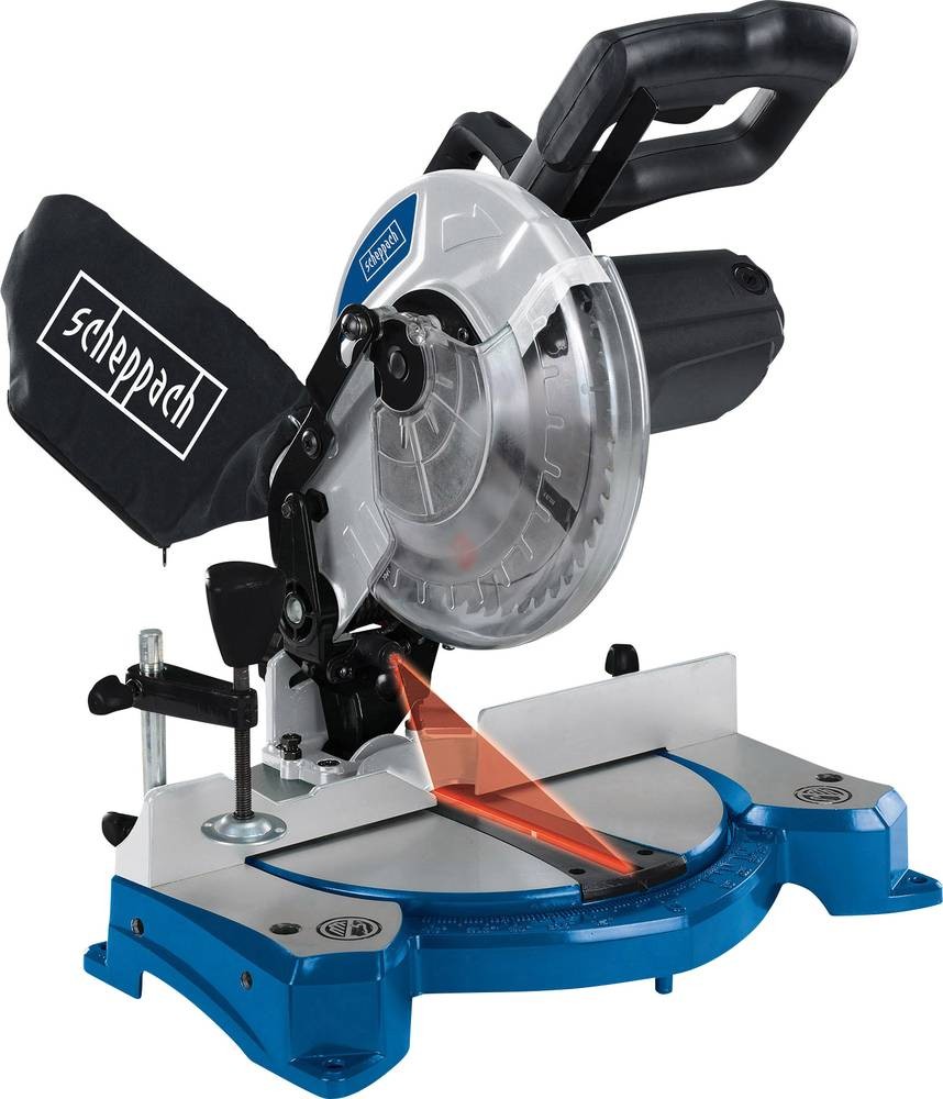 Scheppach HM80L Kapp- e Gehrungssäge 210mm 30mm 1500W