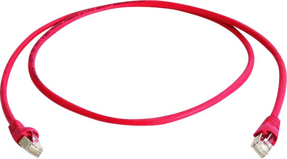 Telegärtner 100009123 RJ45 Patchkabel CAT 6a S/FTP 20.00 m Rot