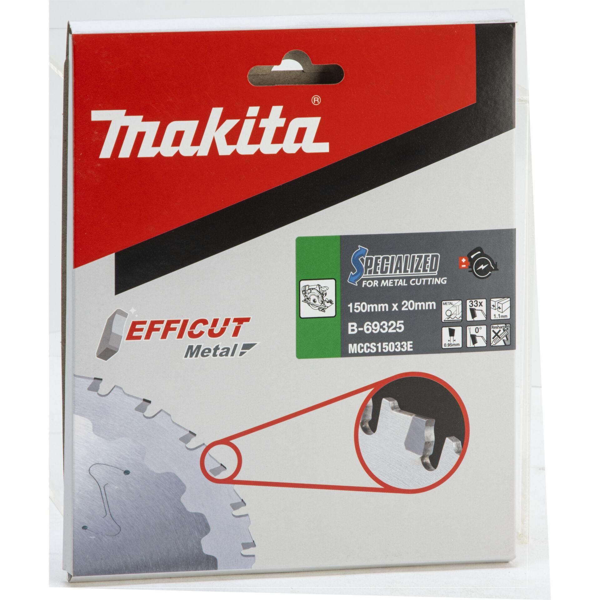 Makita B-69325 saw blade 150 x 20 x 1.1mm Zähneanzahl: 33 1 pc(s)