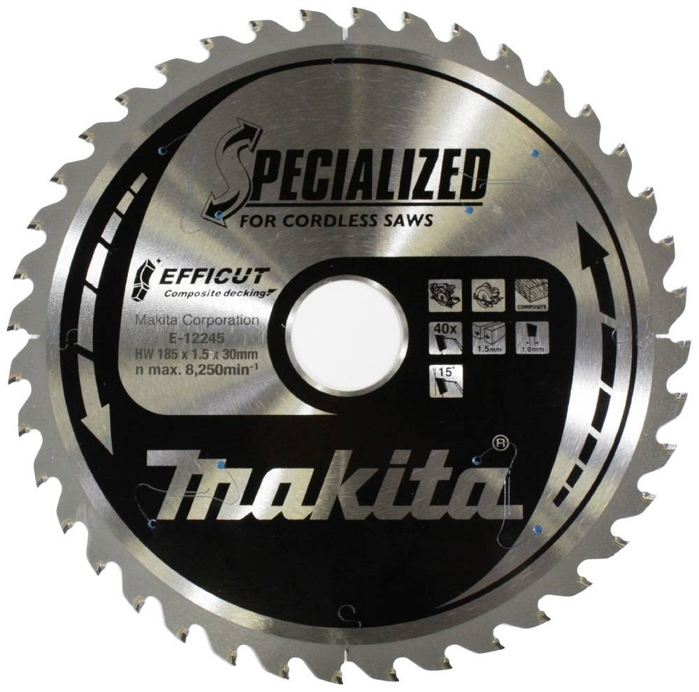 Makita Specialized EFFICUT - saw blade - for Holz, Metall,