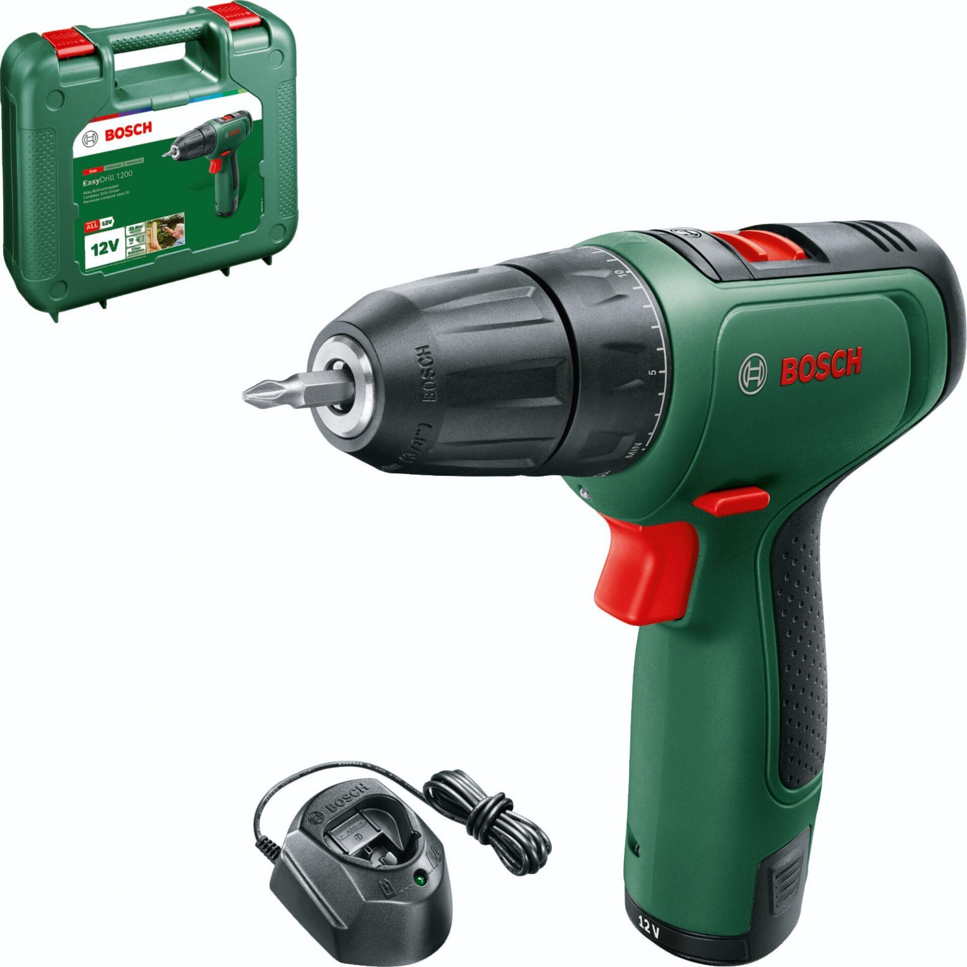 Bosch Home and Garden EasyDrill 1200 2-Gang-Akku-Bohrschrauber 12V