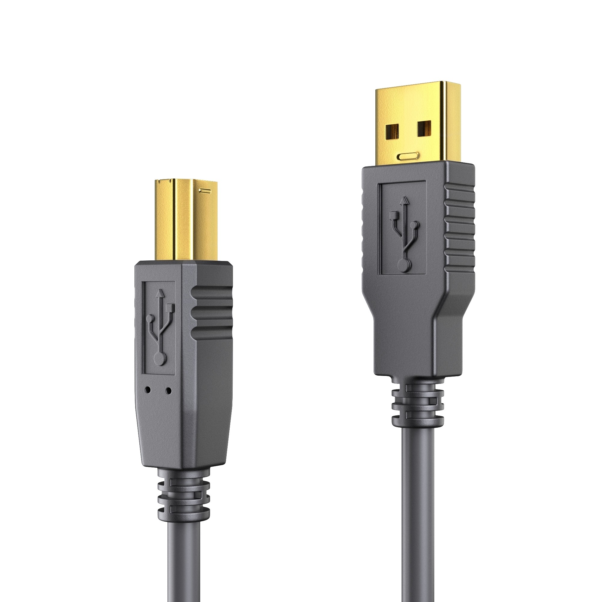 PureLink DS2000-100 USB cable USB 2.0 10 m USB A USB B Black -