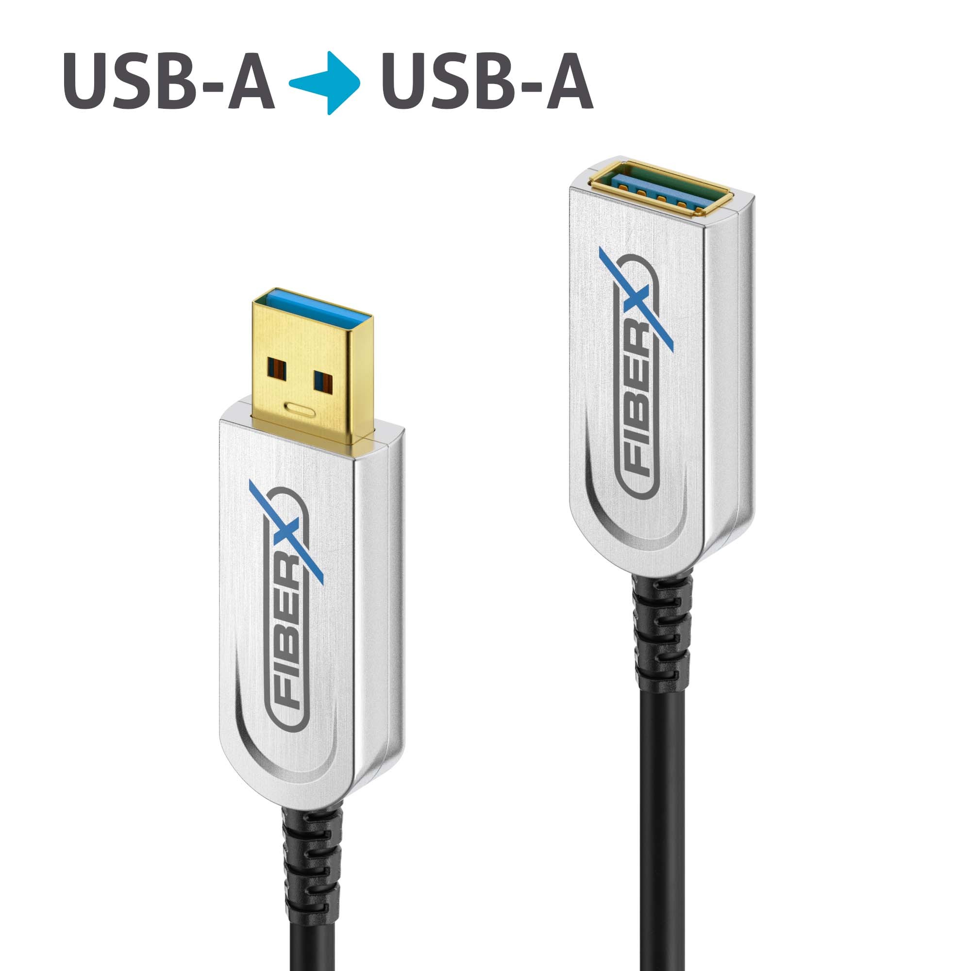 FiberX FX-I650-003 câble USB USB 3.2 Gen 1 (3.1 Gen 1) 3 m USB A