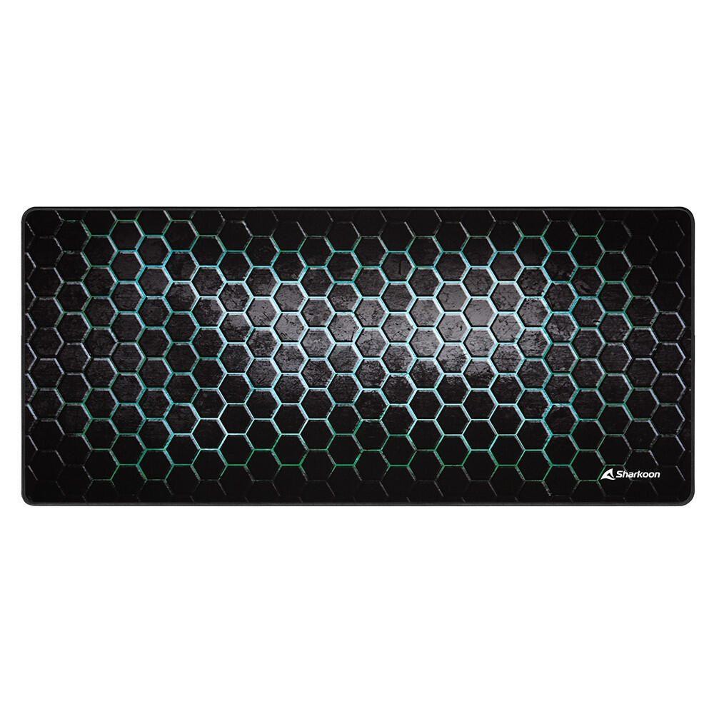 Sharkoon SKILLER SGP30 Gaming mouse pad Black, Green - Sharkoon
