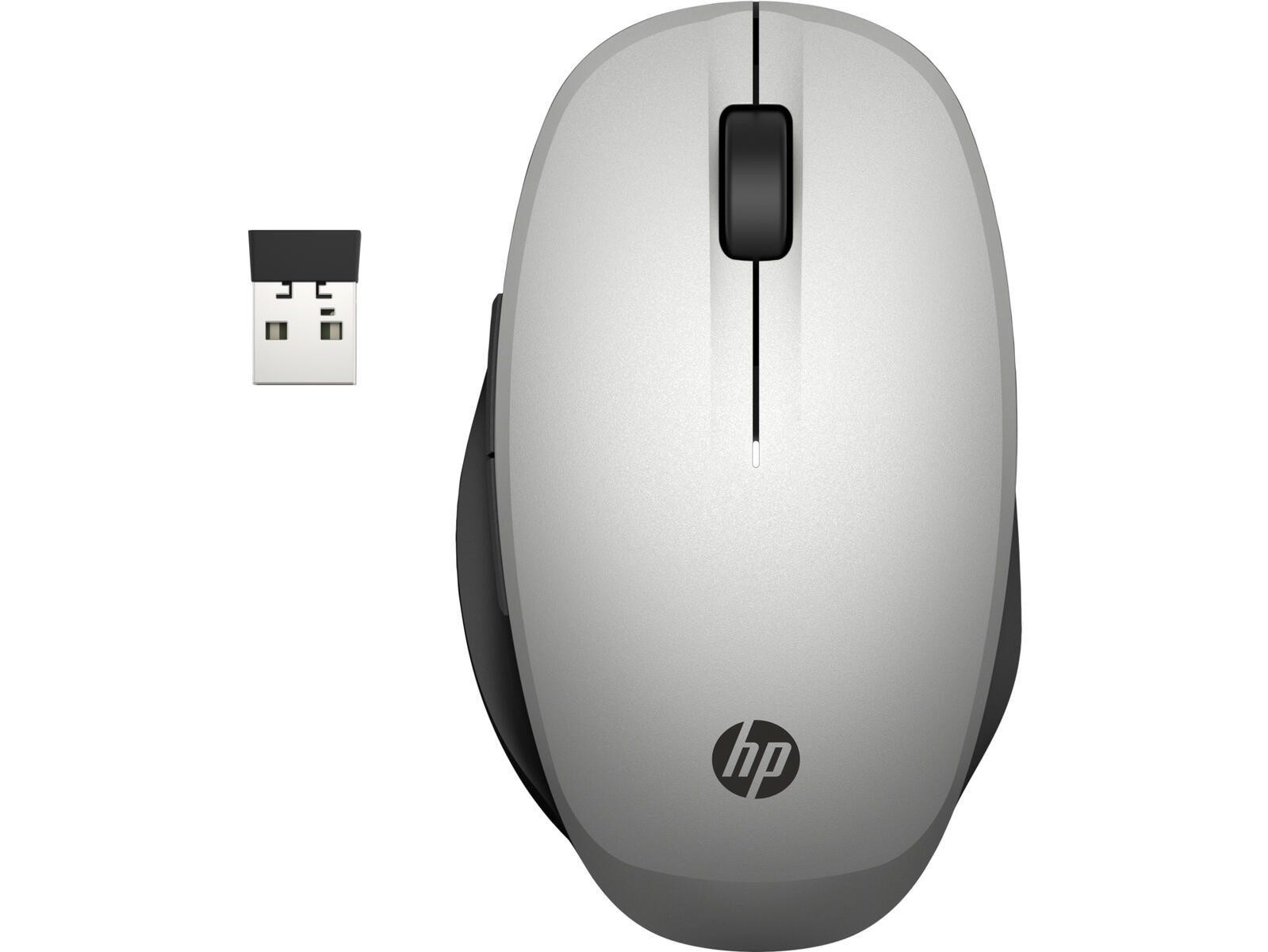 HP Dual Mode Mouse - HP Dual Mode Mouse, Ambidextrous, Optical, RF