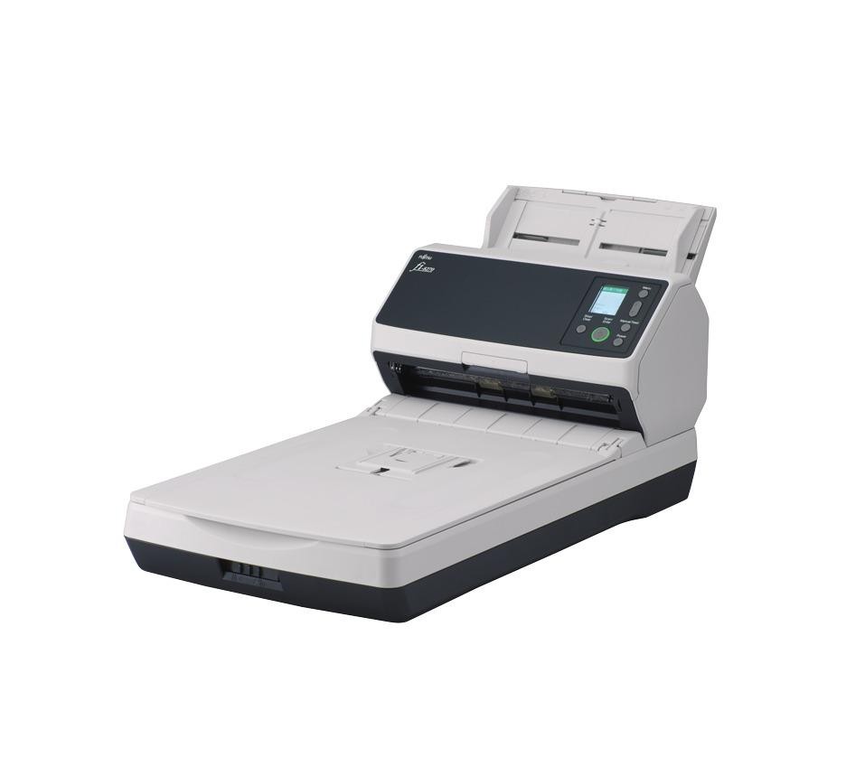 Ricoh fi-8270 ADF + Manual feed scanner 600 x 600 DPI A4 Black, Grey -