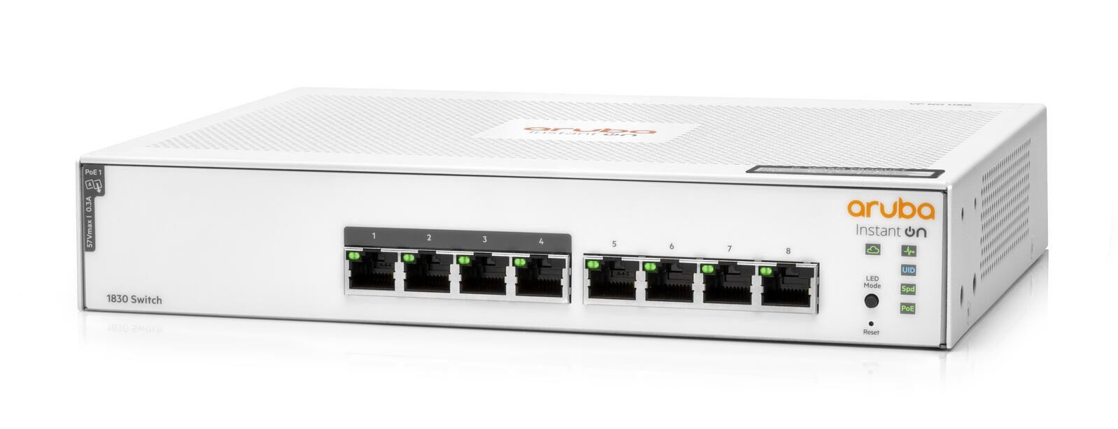 HPE Aruba Networking Networking Instant On Switch 8p Gigabit CL4 PoE