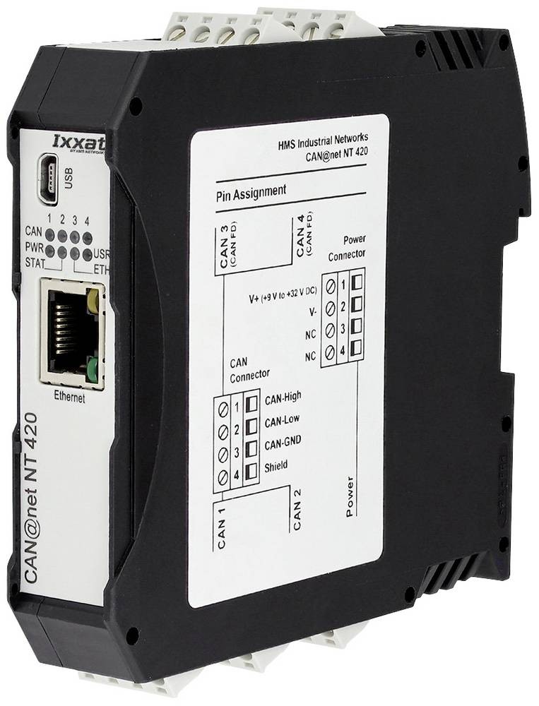 Ixxat 1.01.0332.10000 CAN@net NT 100 CAN Umsetzer 24 V/DC 1St.