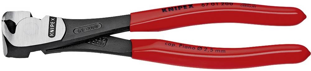 Knipex 67 01 200 Werkstatt Kraft-Vornschneider with Facette 200mm