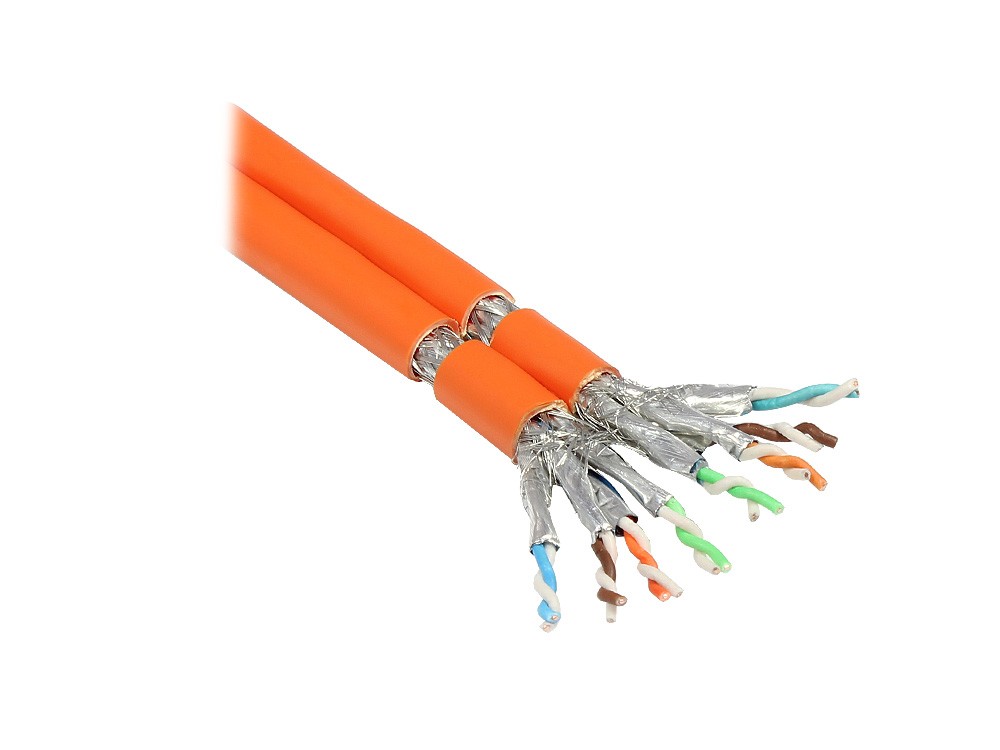 Alcasa GC-N0065 networking cable Orange 50 m Cat7 S/FTP (S-STP) -