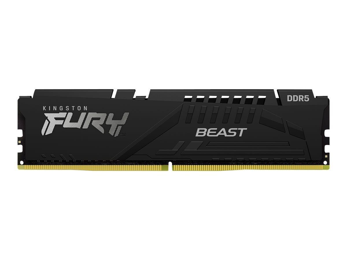 Kingston Technology FURY Beast 8GB 5200MT/s DDR5 CL40 DIMM Black -
