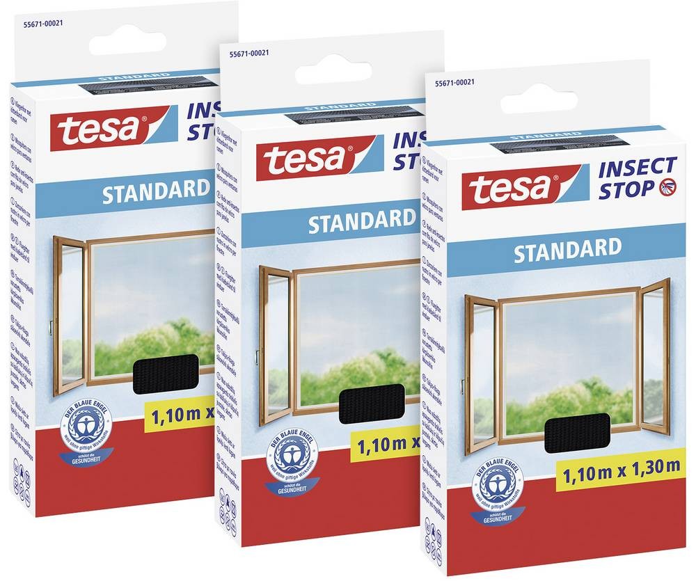 Tesa STANDARD 55671-00500-03 Fliegengitter (B x H) 1100mm x 1300mm