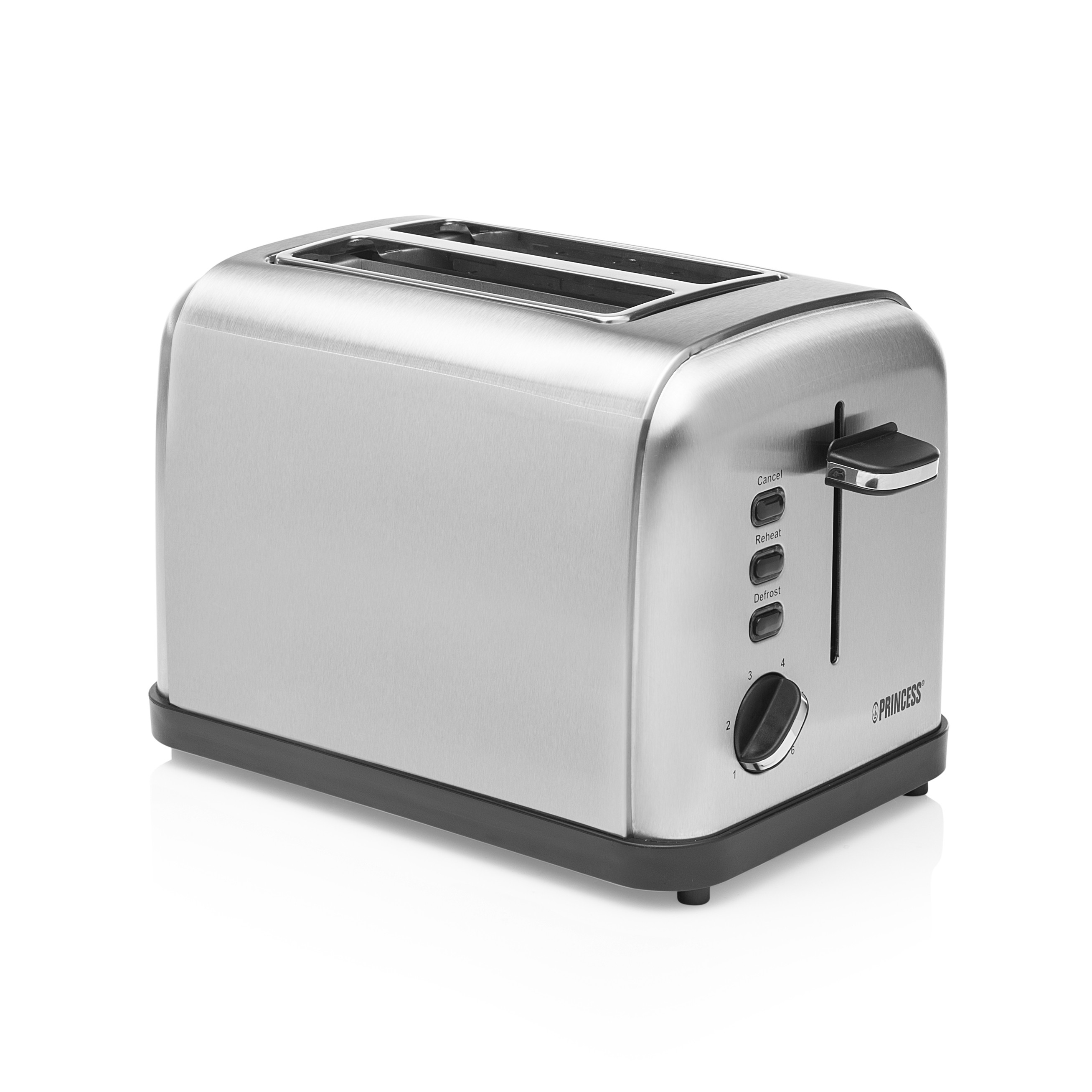 Princess 142354 Toaster Steel Style 2 - Princess 142354 Toaster Steel
