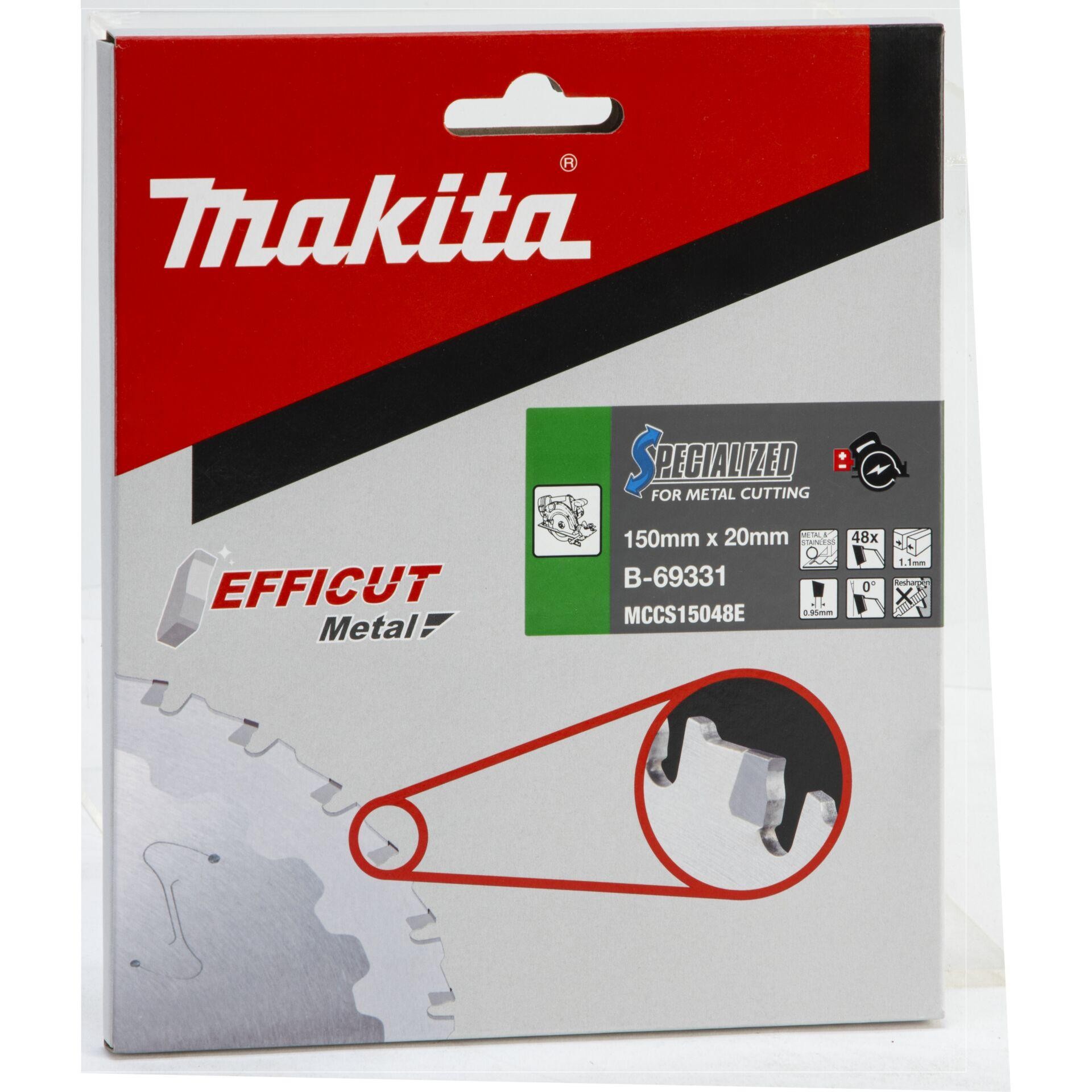 Makita B-69331 saw blade 150 x 20 x 1.1mm Zähneanzahl: 48 1 pc(s)