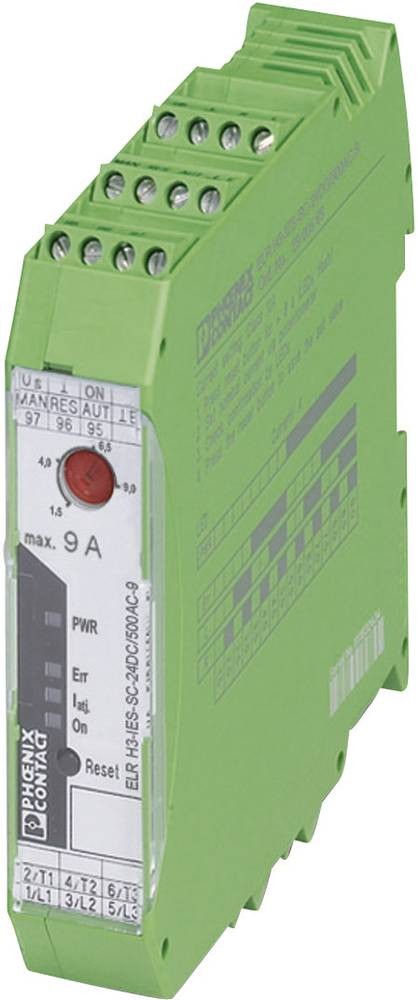 Phoenix Contact ELR H3-IES-SC- 24DC/500AC-9 Motorschütz 24 V/DC 9A 1