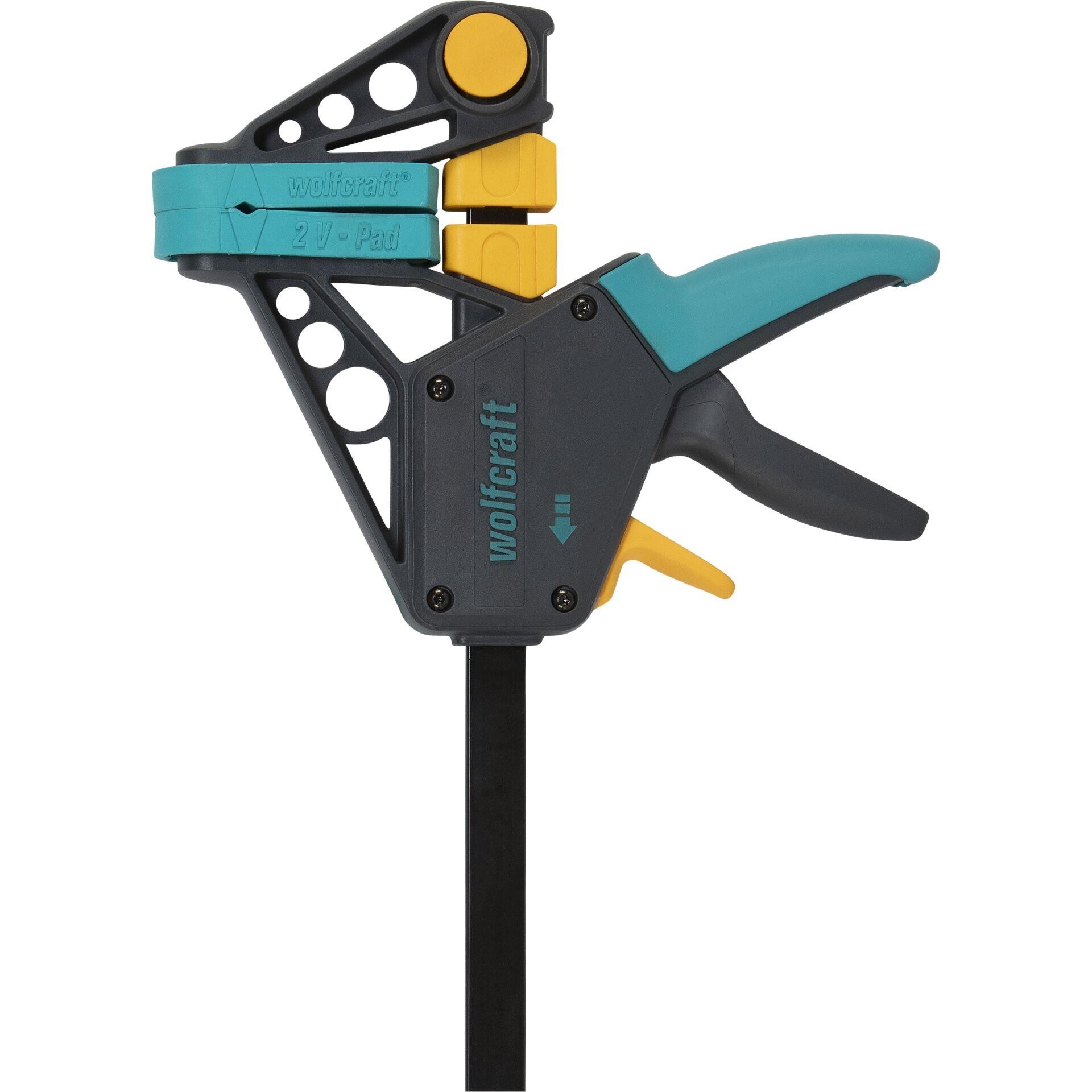 Wolfcraft 3030000 Einhandzwinge Spann-Weite (max.):150mm Ausladungs-