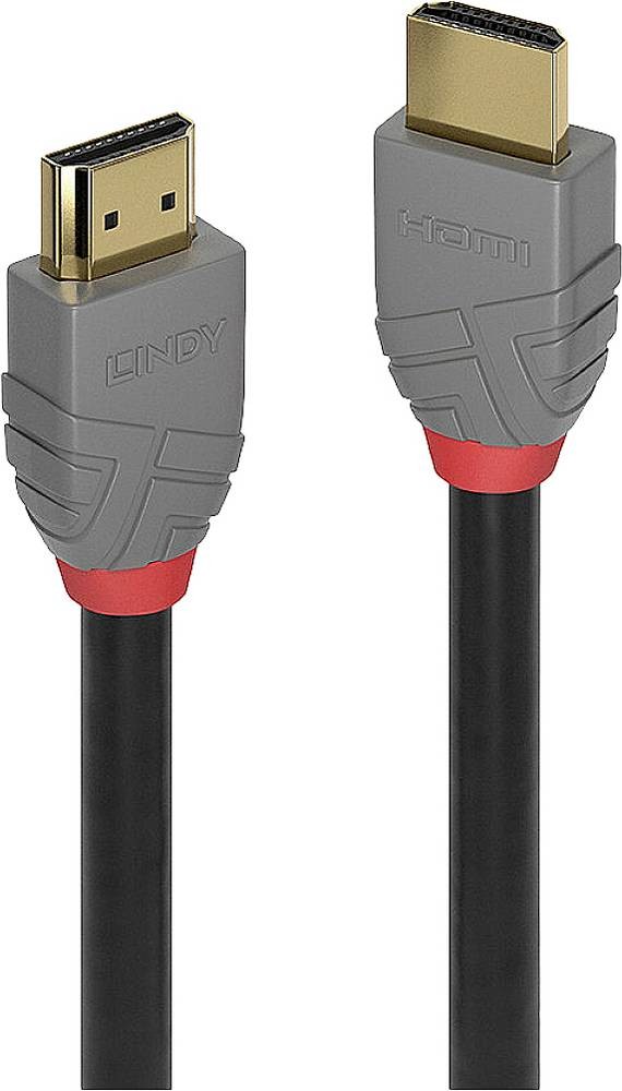 Lindy 2m Ultra High Speed HDMI Cable, Anthra Line - Lindy 2m Ultra