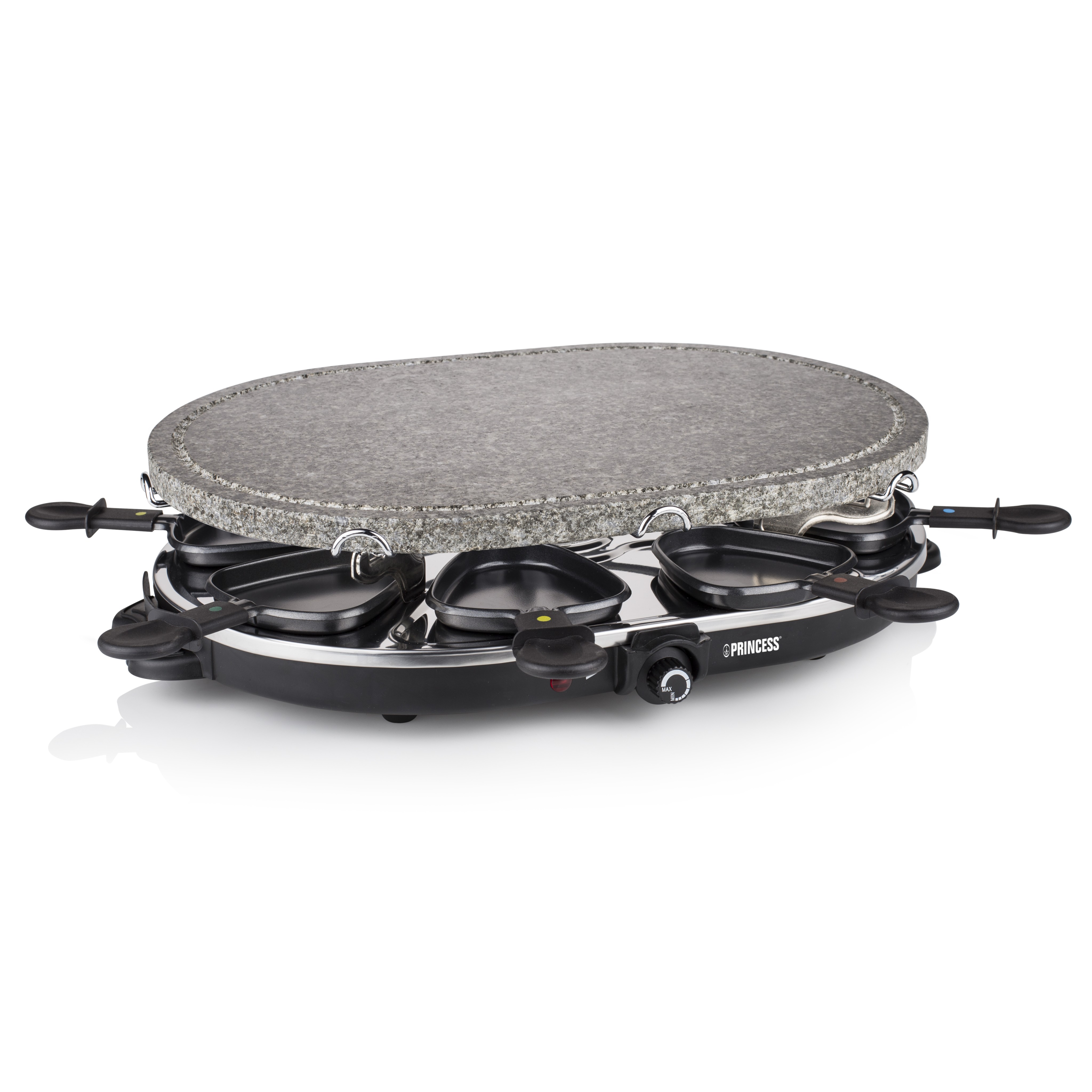 Princess 162720 Raclette 8 Oval Stone Grill Party - Princess 162720