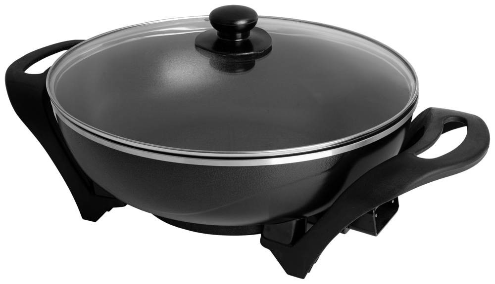 Tristar PZ-9130 electric skillet - Tristar PZ-9130, Round, Black,