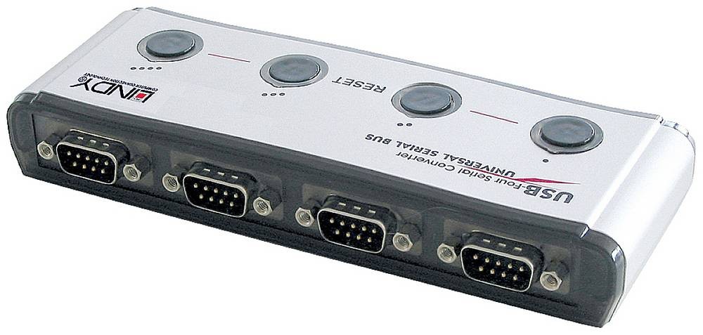 Lindy USB to 4 Port Serial Converter - Lindy USB to 4 Port Serial