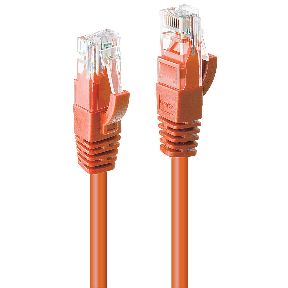 Lindy 48113 cavo di rete Arancione 15 m Cat6 U/UTP (UTP) - Lindy