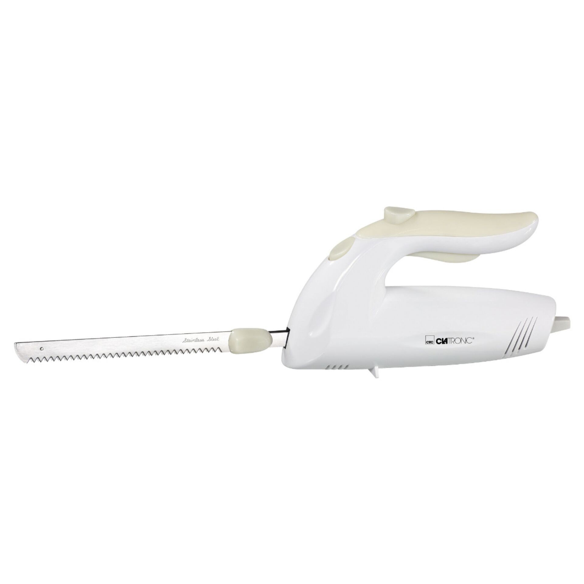 Clatronic EM 3062 couteau électrique 180 W Blanc - Clatronic EM 3062,
