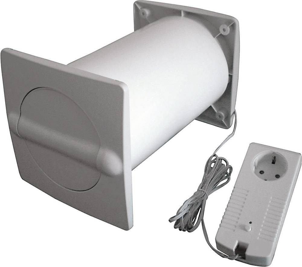 Wallair N37216 Energiespar-Mauerkasten plastic suitable for Rohr-