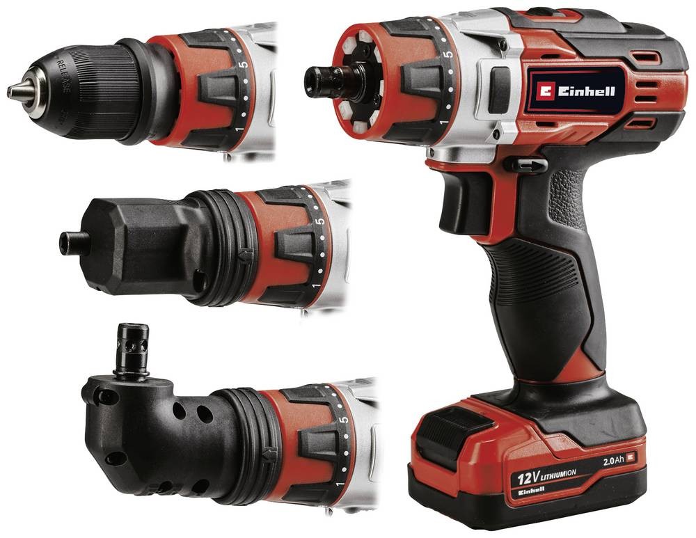 Einhell Akku-Bohrschrauber-Set TE-CD 12/1 3X-Li (1x2.0 Ah) (4513595)