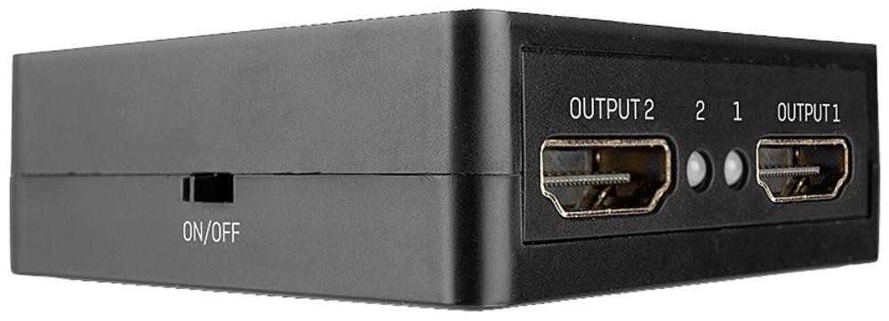 Lindy 38358 divisor de video HDMI 2x HDMI - Lindy 38358, HDMI, 2x