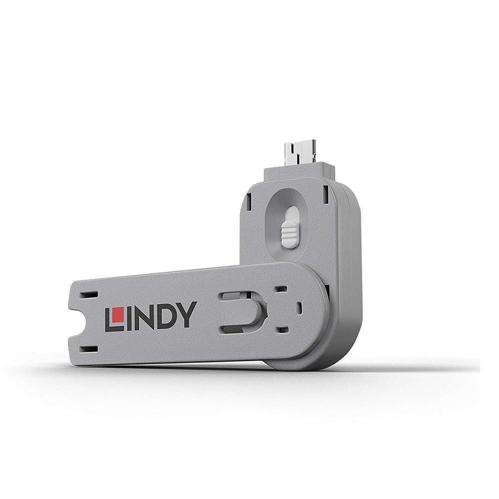 LINDY USB-A Port Schlüssel Weiß 40624