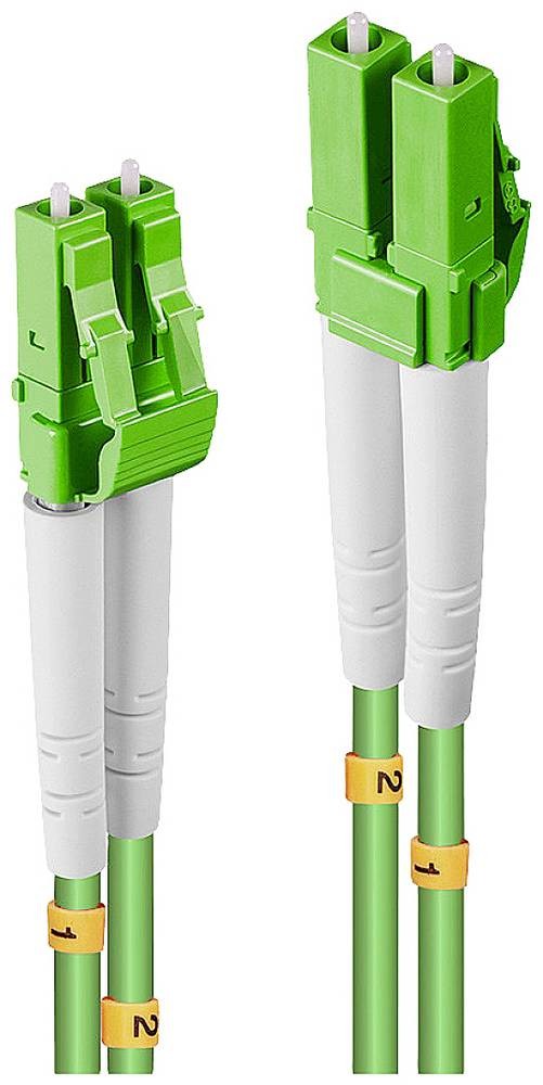 Lindy 10m Fibre Optic Cable LC/LC, 50/125μm, OM5 - Lindy 10m Fibre