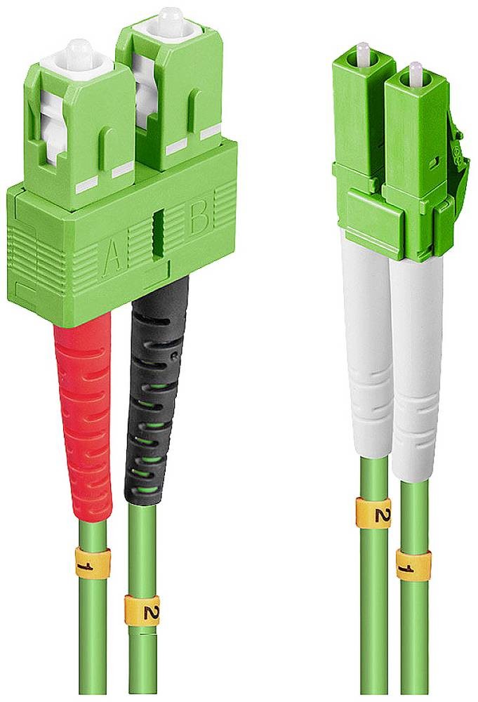 Lindy 46324 InfiniBand/fibre optic cable 10 m 2x LC 2x SC Green -