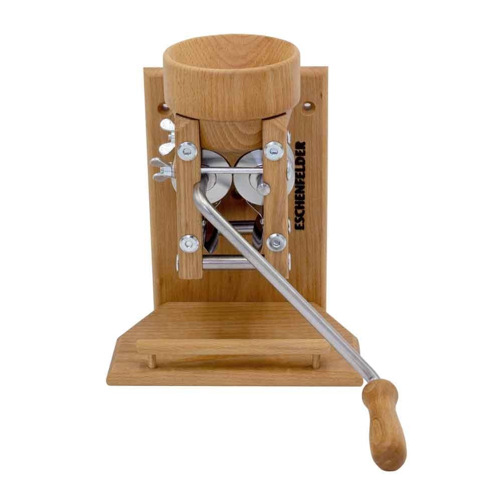 Eschenfelder Korn-Quetsche Wandmodell con Holztrichter