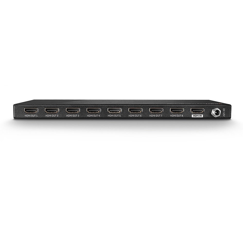 Répartiteur HDMI LINDY 2 Ports, 18G, 4K (3840x2160), Noir, Ouvert Mais Jamais Utilisé