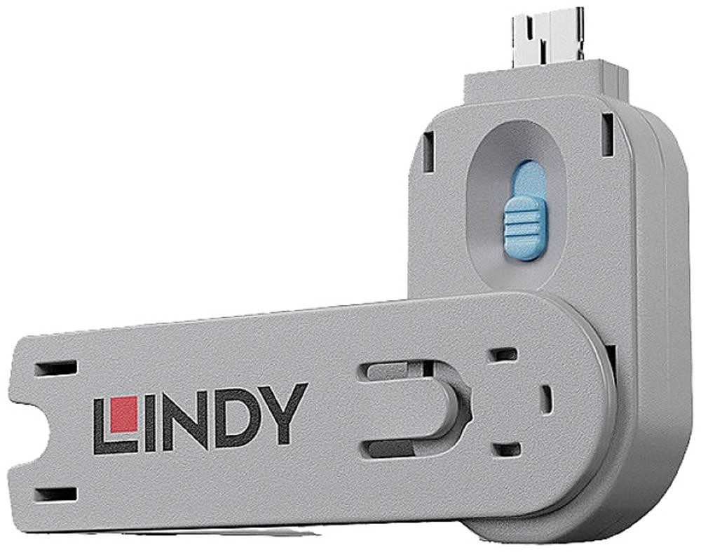 Lindy Clé pour bloqueur de port USB A, Bleu - Lindy Clé pour