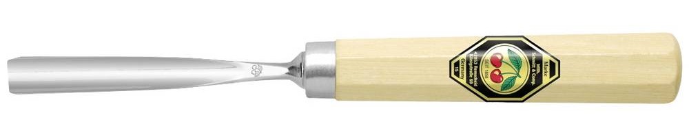 Kirschen Kerbschnitzbeitel with whitebuchenheft 2mm 3208002