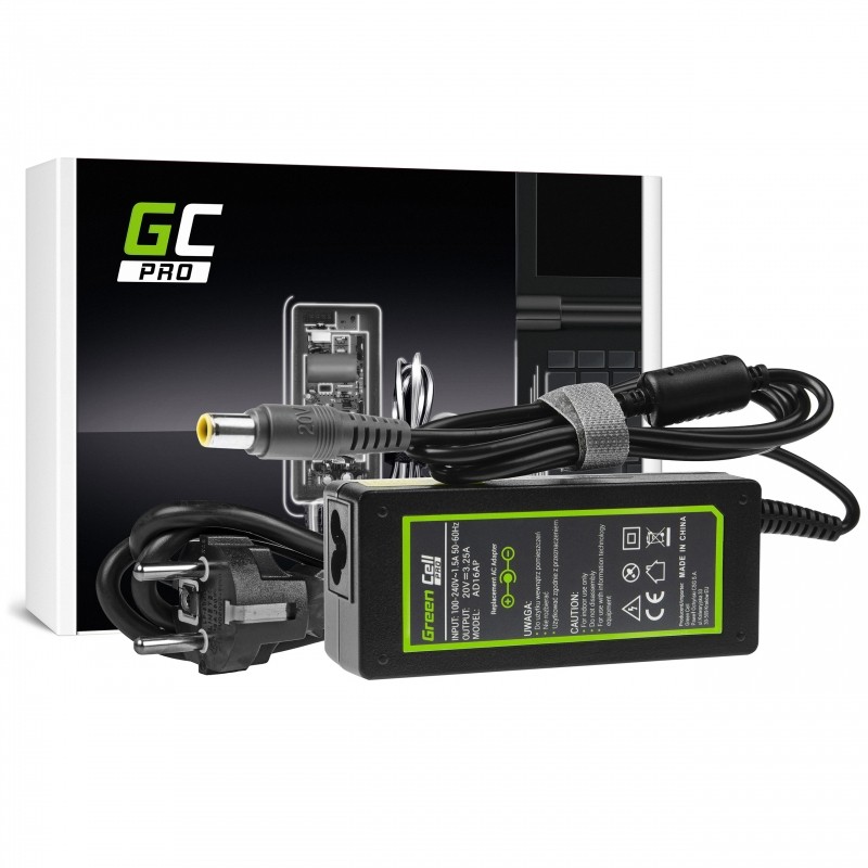 Green Cell AD16AP Notebook-Netzteil 65W 20V 3.25A Passend für Marke:
