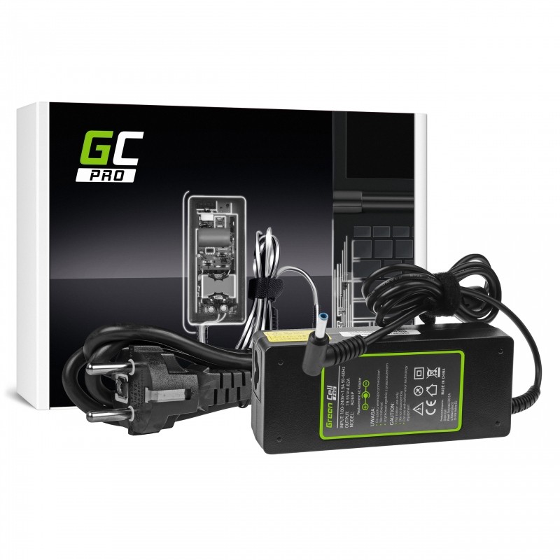 Green Cell AD65P power adapter/inverter Indoor 90 W Black - Green