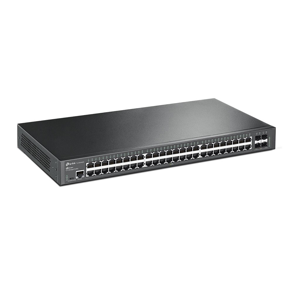 TP-Link JetStream 48-Port Gigabit L2+ Managed Switch with 4 10GE SFP+