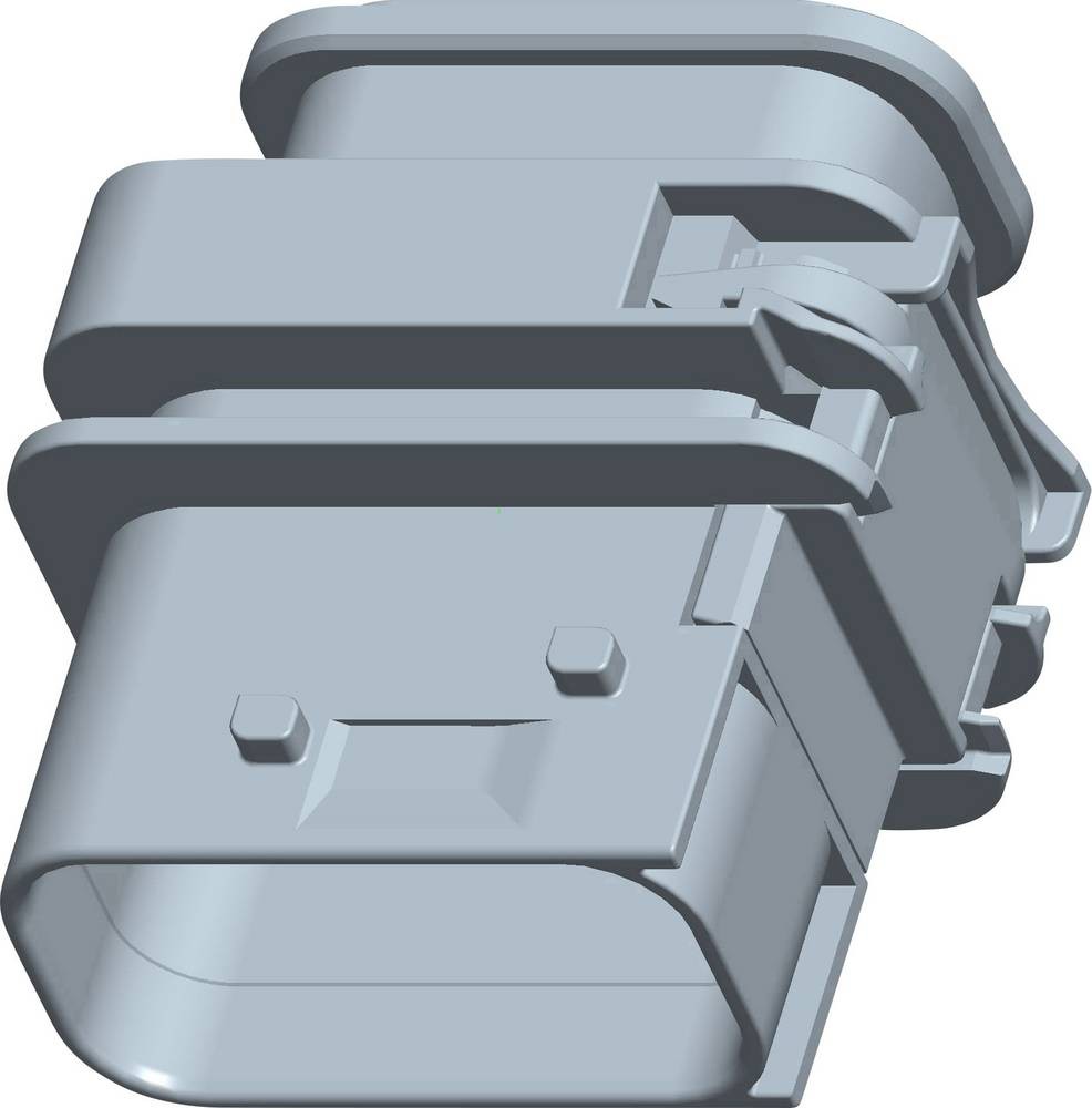 TE Connectivity Buchsencase-Platine HDSCS, MCP Polzahl Gesamt 8 1-