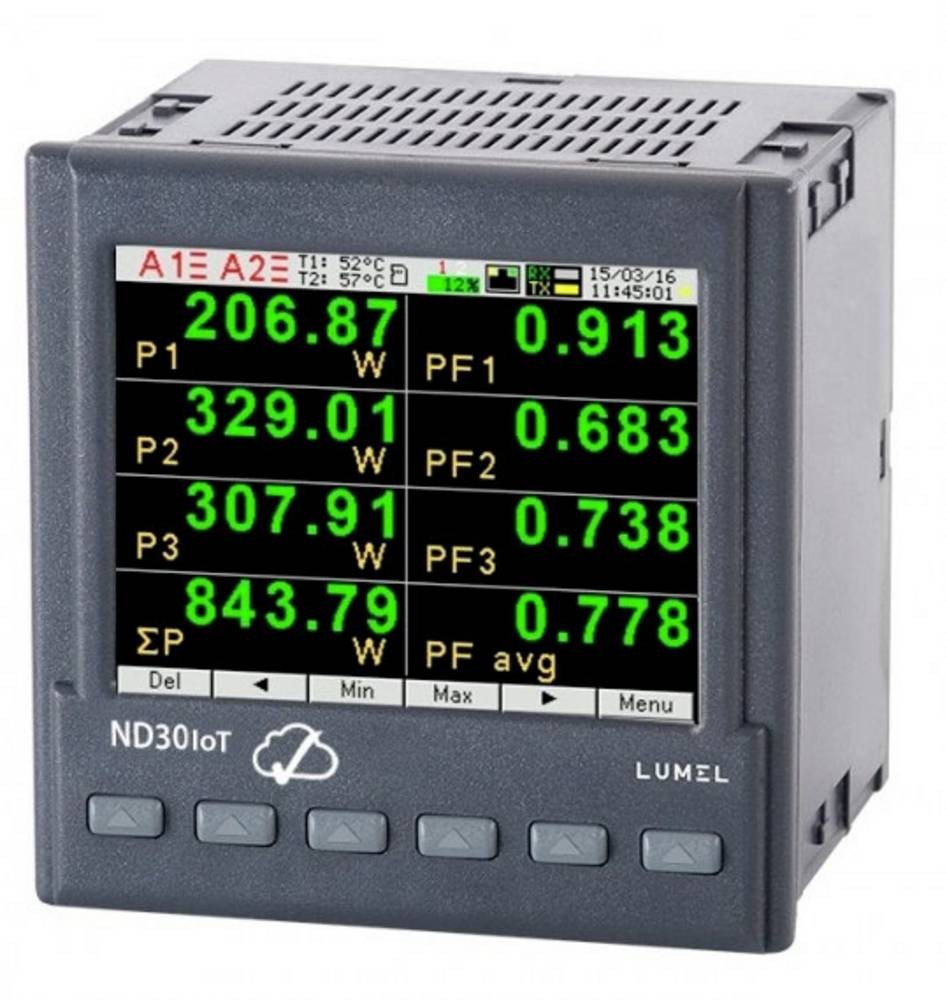 Lumel ND30IoT 1121MSM0 Digitales Hutschienenmessgerät