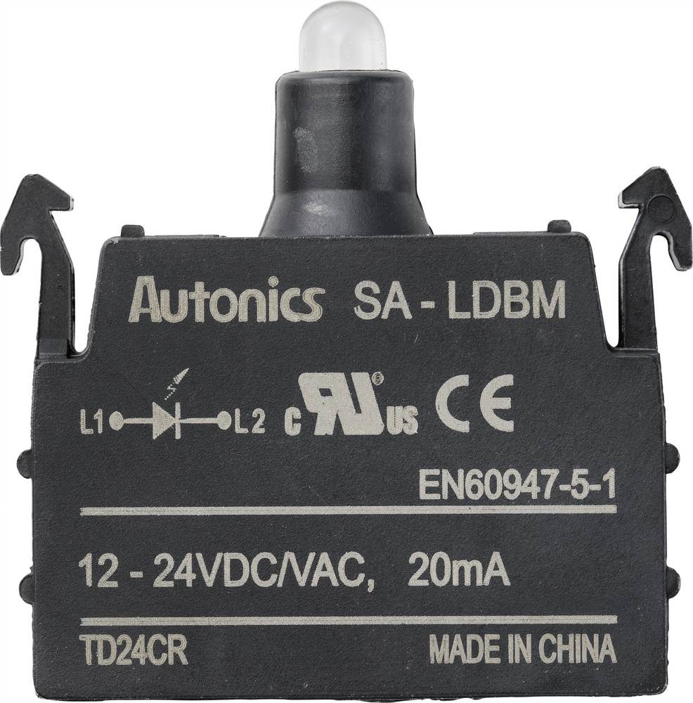 TRU COMPONENTS SA-LDBM LED-Element bleue 12 V, 24V