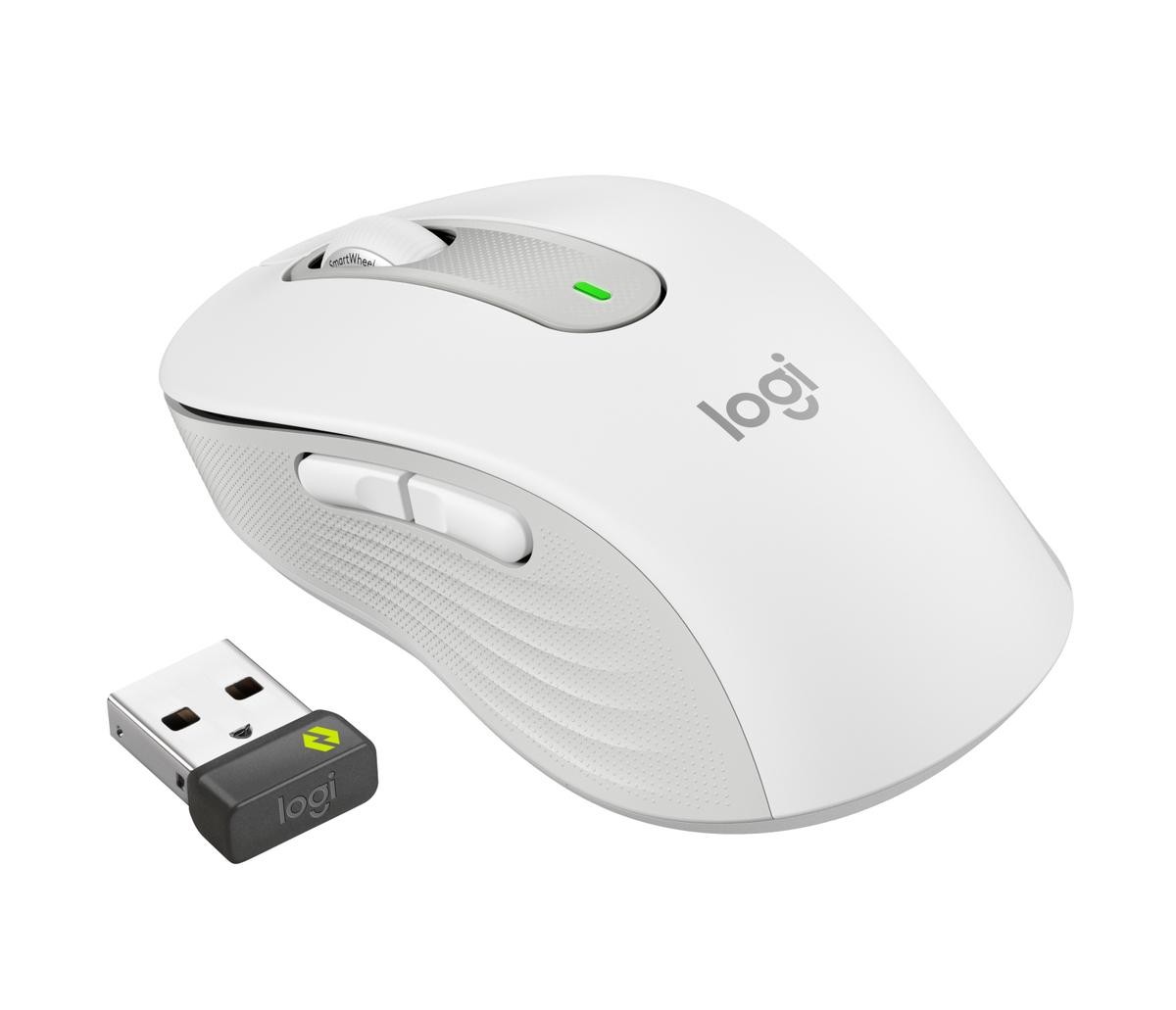Logitech Signature M650 kabellose Maus for Business, weiß
