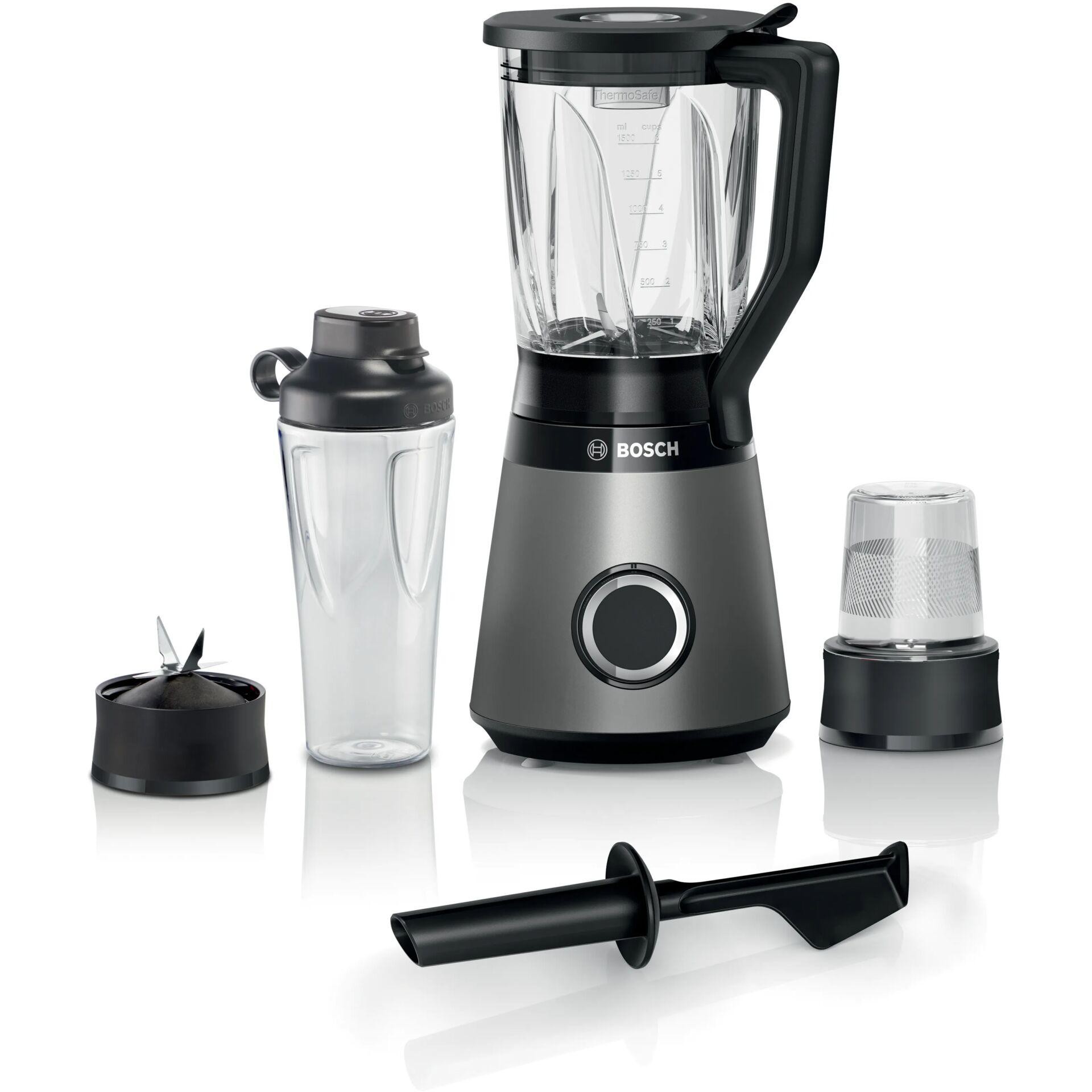 Bosch Serie 4 MMB6177S blender 1,5 L Mélangeur de table 1200 W Noir,