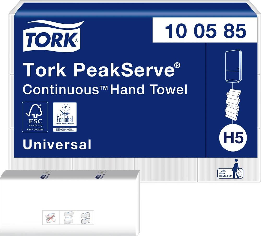 TORK 100585 PeakServe Papierhandtücher white 4920St.
