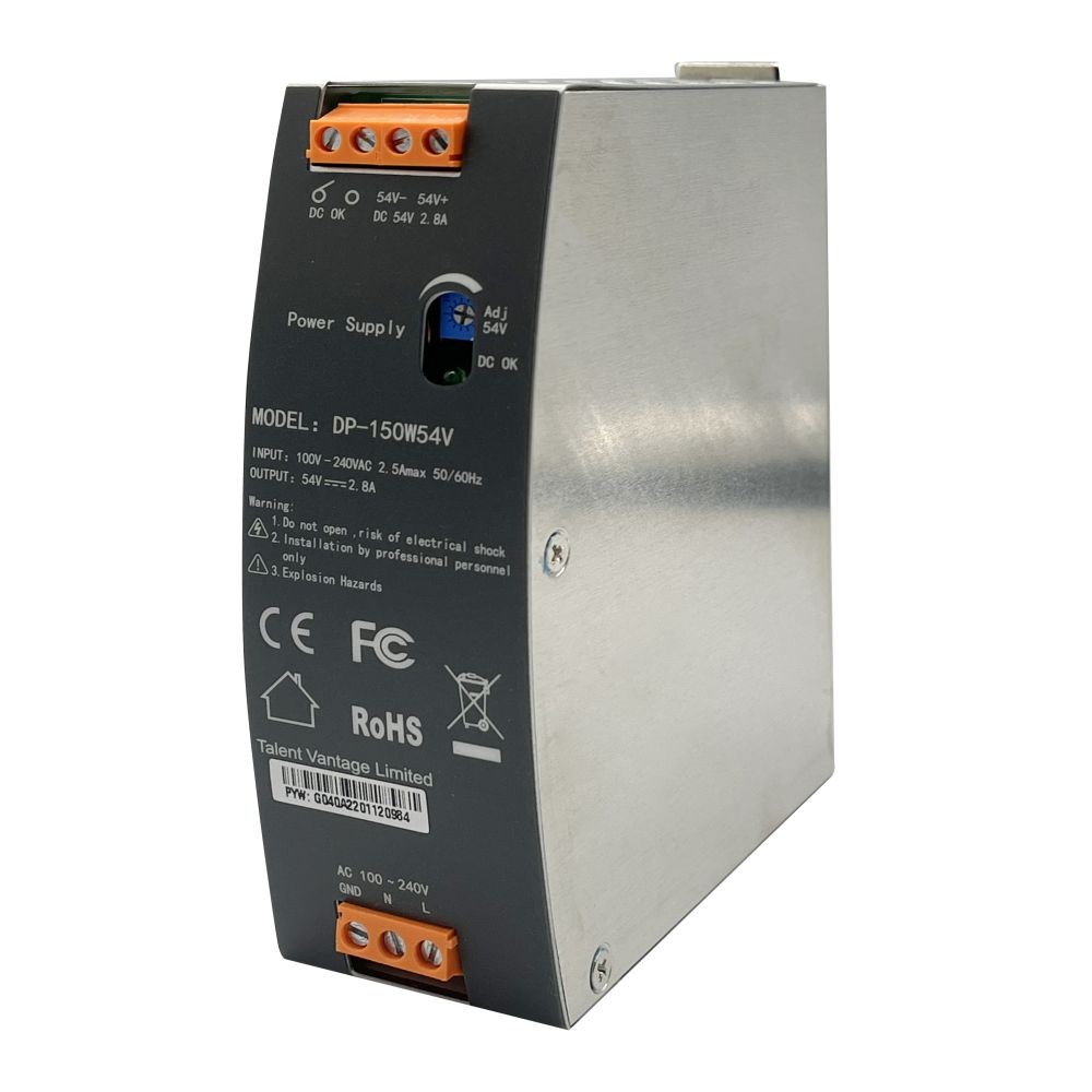 Edimax 150W/54V Industrielles DIN-Rail home charger